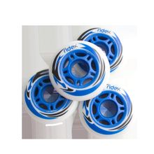 RIDEX Комплект колес для роликов SW-601, PU, синий