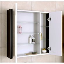 Aqwella Зеркальный шкаф Командор 80 венге магия