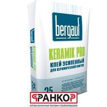 Клей для плитки усиленный Bergauf Keramik Pro, (25 кг) 54 56 шт под