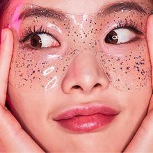 Маска для глаз ночная глиттерная Dr.Gloderm 10шт
