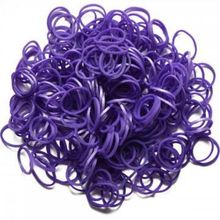 Набор резинок Rubber Band - 600 шт, фиолетовый