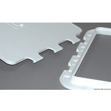 Osculati White inspection hatch removable lid 350 x 600mm, 20.302.40