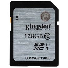 Карта памяти SD 128Gb Kingston SD10VG2 128GB {SDXC Class 10}