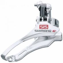 Переключатель передний SHIMANO TY10 Tourney нижн.тяга, хомут 28,6мм, 66-69?, 42T, без упак (AFDTY10DS6)