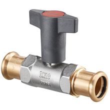 Шаровой кран Oventrop Optibal Ду 20 с прессовым соединением, PN 16