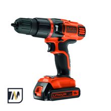 Аккумуляторная дрель-шуруповерт с ударом Black&Decker EGBL188KB