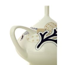 Заварочный чайник форма "Купольная", рисунок "Синий узор", Императорский фарфоровый завод