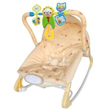 LA-DI-DA Шезлонг МАЛЕНЬКАЯ ЗВЕЗДА, 3 положения спинки, дуга с игрушками, 75х41х69 см, 3 шт в кор.