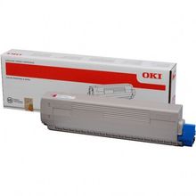 oki Тонер-картридж розовый toner-m-c831 841-10k-neu, ресурс 10 000 страниц А4 (44844506   44844518) (oki) 44 844 506