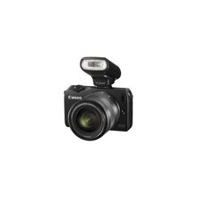 Фотоаппарат Canon EOS M Kit (22 f 2 STM, 18-55 f 3.5-5.6 IS STM + SpeedLite 90EX) Black