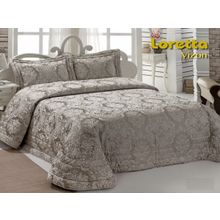 Покрывало жаккард "KARNA" LORETTA 250x270 (50x70+5 см)*2