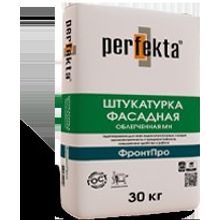 Штукатурка фасадная облегченная perfekta – "фронтпро"