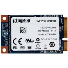 SSD диск 120ГБ Kingston "SSDNow mS200" SMS200S3 120G (mSATA)