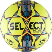 Мяч футбольный SELECT Brillant Super FIFA TB YELLOW р.5 арт.810316-552