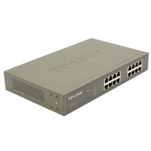 Коммутатор    TP-LINK   TL-SG1016D   16-Port  Gigabit  Switch(16UTP  10 100 1000Mbps)