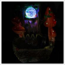 Волшебный лес фонтан настольный декоративный с подсветкой