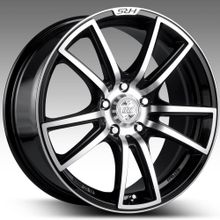 Колесные диски Racing Wheels H-411 6,5R15 5*105 ET39 d56,6 BK F P [86170990677]