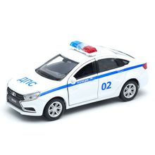 WELLY Welly 43727PB Велли Модель машины 1:34-39 LADA Vesta "Полиция ДПС" 43727PB