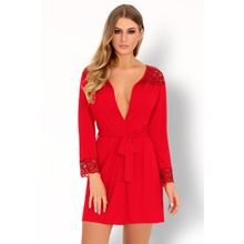 Изысканный коротенький пеньюар Omolarina L-XL Красный