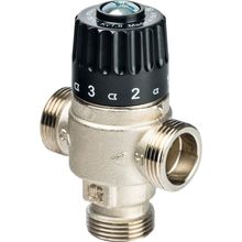 Термостатический смесительный клапан Stout 1 1 4" НР, 30-65 С, KV 3,5 м3 ч