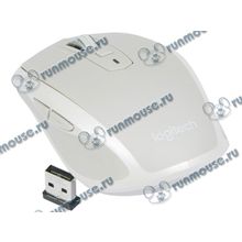 Лазерная мышь Logitech "MX Anywhere 2" 910-004970, беспров., 5кн.+скр., серый (USB, Bluetooth) (ret) [137037]
