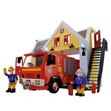 Fireman Sam Пожарный Сэм, Пожарная станция со звуком и светом 9251062