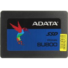 Накопитель   SSD 256 Gb SATA 6Gb s ADATA Ultimate SU800   ASU800SS-256GT-C   2.5" 3D TLC