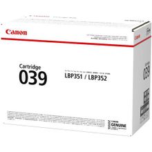 Картридж CANON 039 BK (0287C001) для  i-SENSYS LBP351x 352x, черный (11000 стр.)