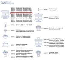 DHR Корпус DHR 3 35-017 для Панамского навигационного огня DHR35