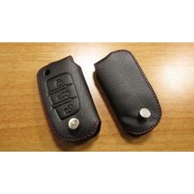 Кожаный чехольчик для ключа AUDI, 3 кнопки (lb-049)