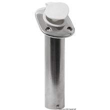 Osculati Flush-mount SS rod holder 42 mm 60°, 41.211.70