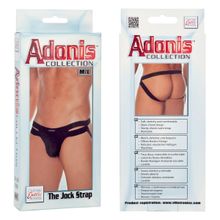 California Exotic Novelties Мужские трусы-джоки Adonis The Jock Strap с открытой попкой (L-XL   черный)