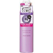Дезодорант с ионами серебра Shiseido "Ag Deo 24", аромат свежести, 40 гр.