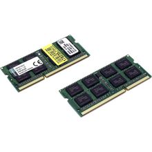 Модуль памяти  Kingston ValueRAM   KVR16S11K2 16   DDR3 SODIMM 16Gb KIT 2*8Gb  PC3-12800   CL11 (for NoteBook)