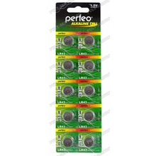 Батарейка Perfeo AG12 (LR43) (1,5V) alkaline блист-10