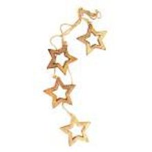 EnjoyMe Гирлянда подвесная wooden stars, 4 шт. арт. en_ny0034