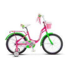 Детский велосипед STELS Jolly 18 пурпурный зеленый 11" рама
