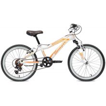 20" NOVATRACK Fiona 2018 (6ск, алюм, аморт.вилка, Vbr, TS38 - TY21 SANWAY)(20AHV.FIONA.10WT8, рама 10", белый, 127002)