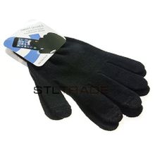 Перчатки Touchscreen New Glove черные