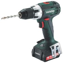 Аккумуляторный винтоверт Metabo BS 18 LT LiIon, кейс, 2х5.2Ач