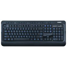 sven (Клавиатура sven comfort 7600 el) sv-03107600ube