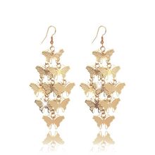 Длинные серьги "Бабочки", MIA collection (арт. 51964-9529)