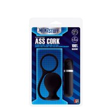 Анальная вибровтулка MENZSTUFF ASS CORK WIDE - 7,5 см.