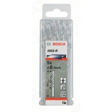 Bosch HSS-R, DIN 338, 5 шт