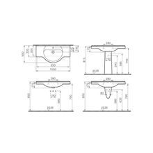 VitrA Arkitekt 4227B003-0001, 100 см