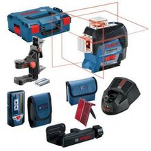 Bosch Лазерный нивелир Bosch GLL 3-80C (12 V) + BM1 + LR7 + L-boxx (0601063R05)