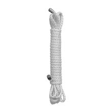 Белая веревка для бандажа Kinbaku Rope - 5 м. Белый