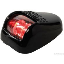 Osculati Orions black 112.5° red navigation light, 11.395.01