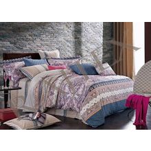 Постельное белье Сатин Элит Cемейный Rajtex TLB-021-4