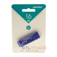 SB16GBDK-B, 16GB USB 2.0 Dock series, Blue, SmartBuy